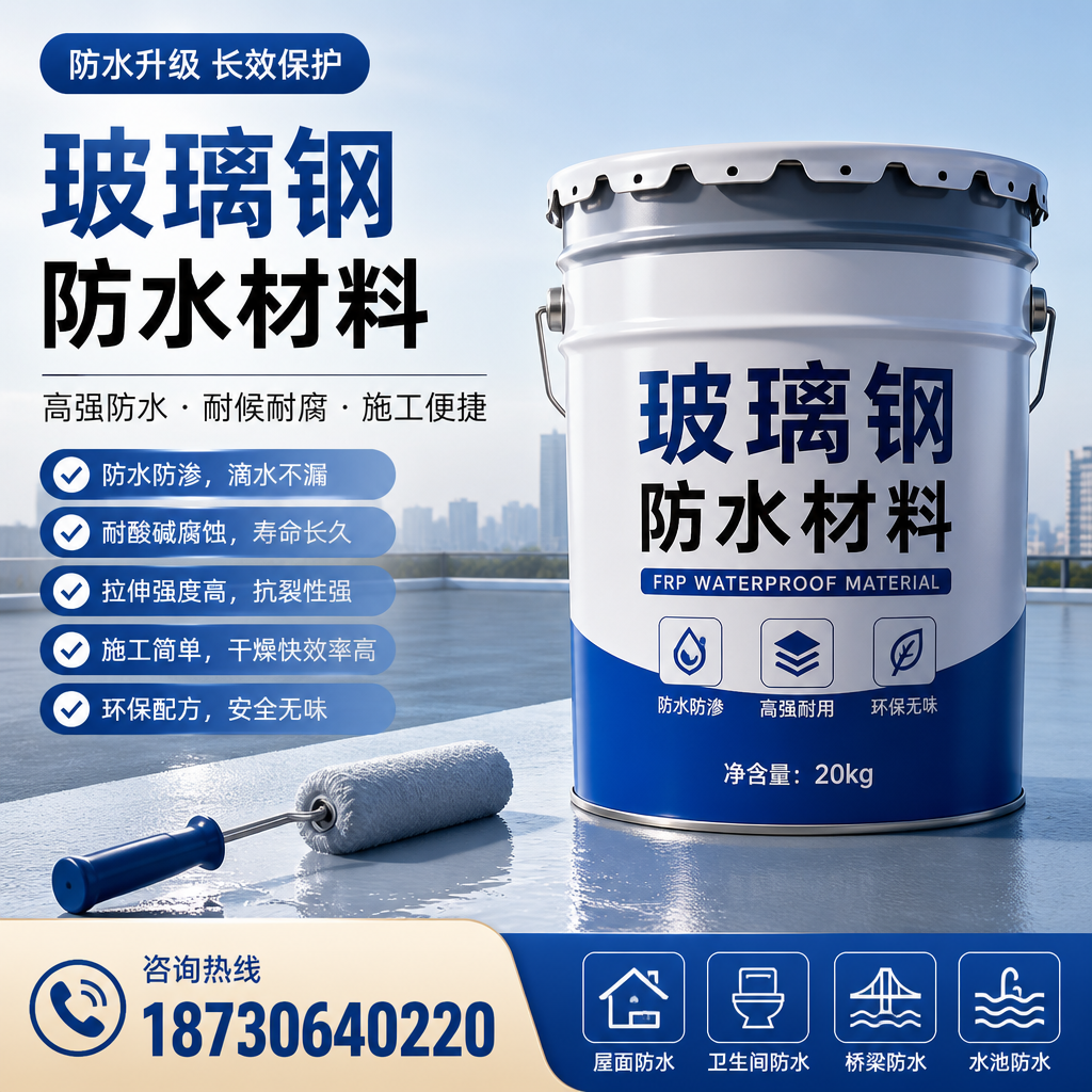 专家解析：玻璃钢防水材料的市场前景分析在 抚顺