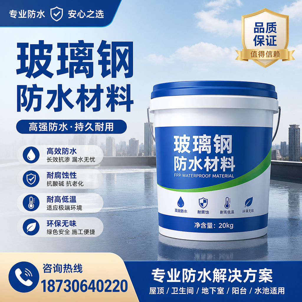了解玻璃钢防水材料的市场趋势，抚顺 企业不可不知