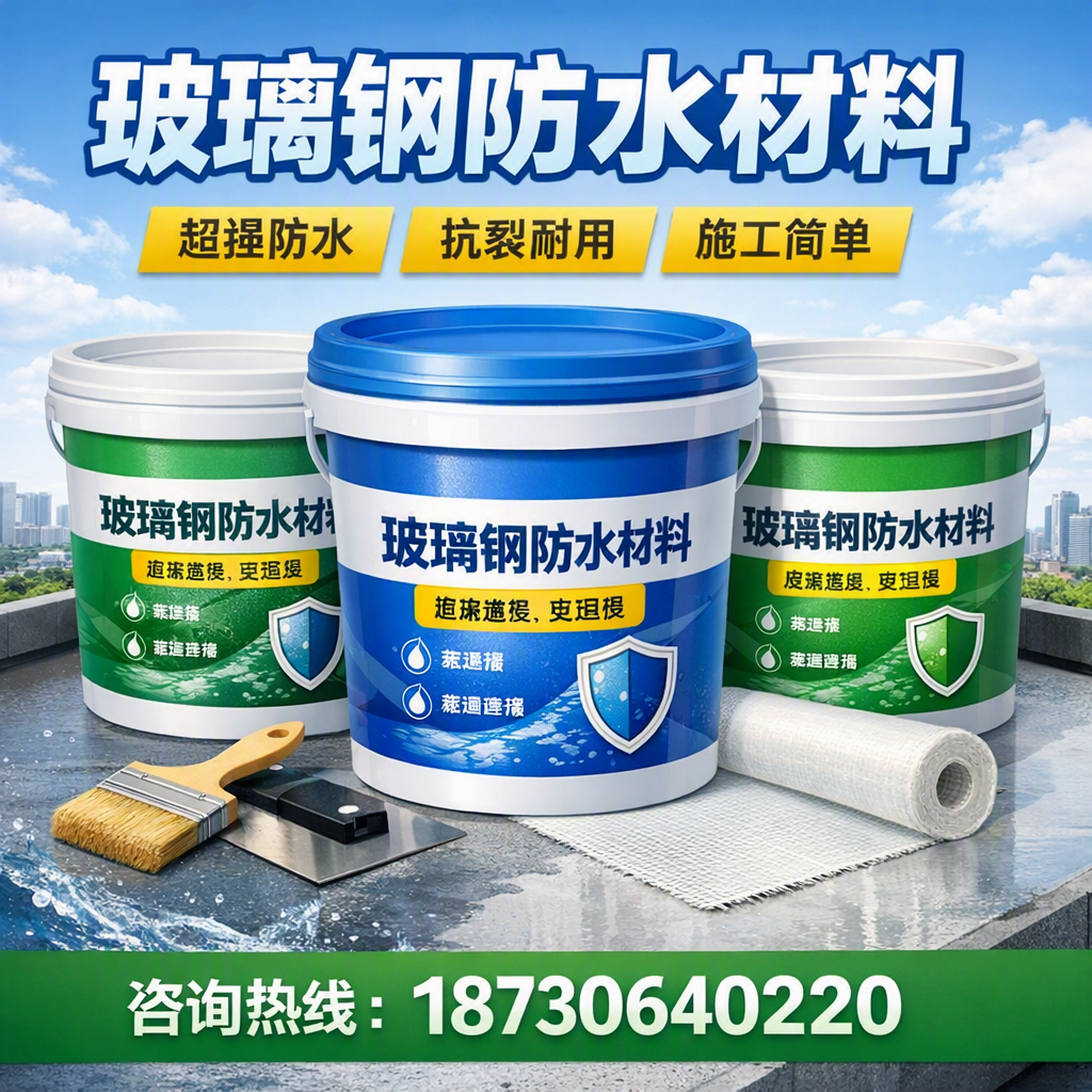了解玻璃钢防水材料的市场趋势，抚顺 企业不可不知